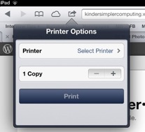 Select Printer 1